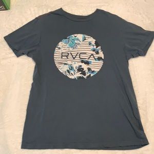 RVCA BLUE MEDIUM WASH T-Shirt